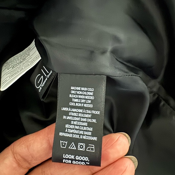 Kenneth Cole Women’s Heavy Weight Down Puffer Jacket Green Emerald Size Medium - Picture 9 of 12